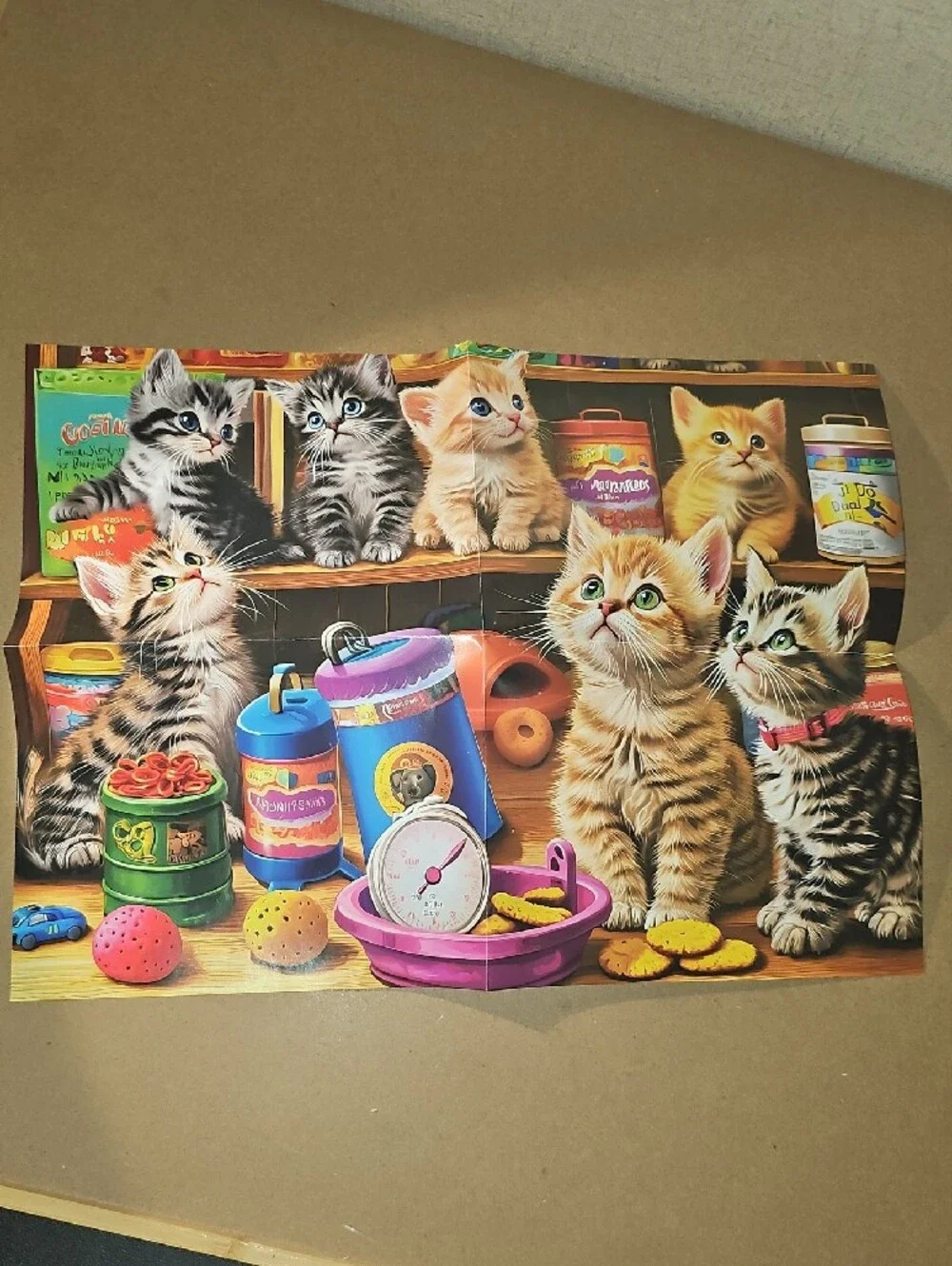 300 Pieces Kittens Puzzle Used
